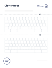**Fiche reproductible no 5c** (Touche **Entrée** en forme de « L » inversé pour ChromeOS)