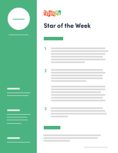 **Star of the Week** Accuracy