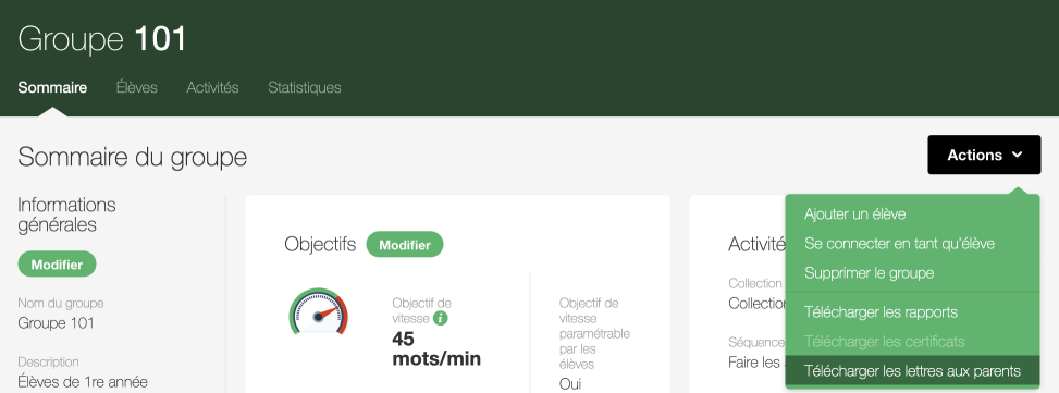 Télécharger les lettres aux parents