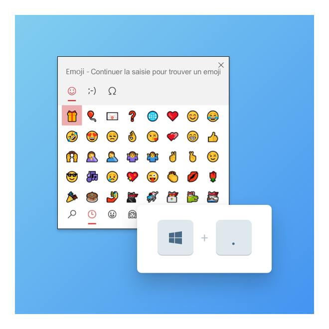 Comment taper des émojis au clavier? Tap’Touche